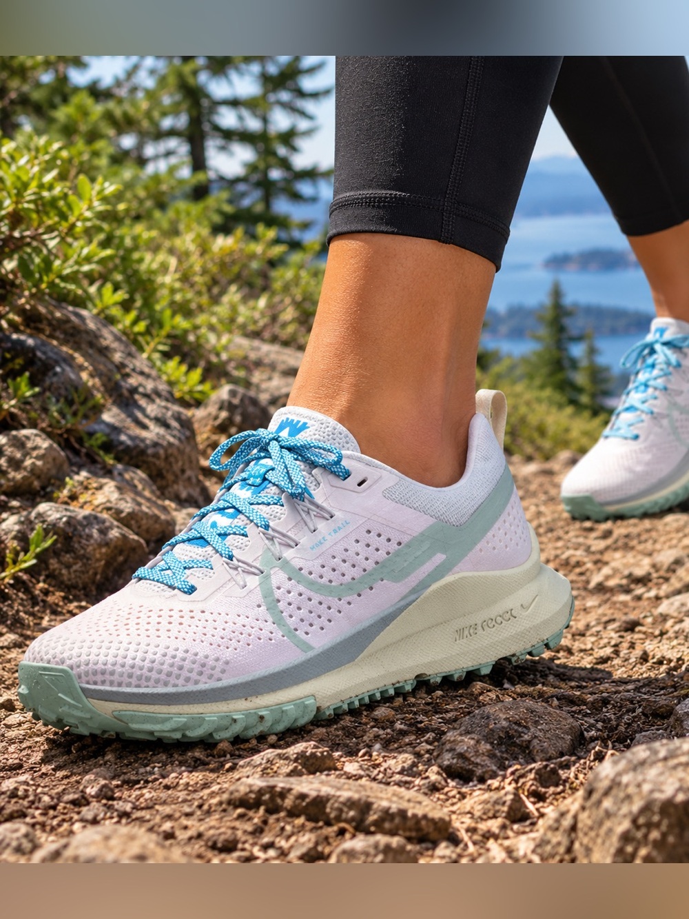 Nike React Pegasus Trail 4 'Pearl Pink Wolf Grey' Trail Running Shoes